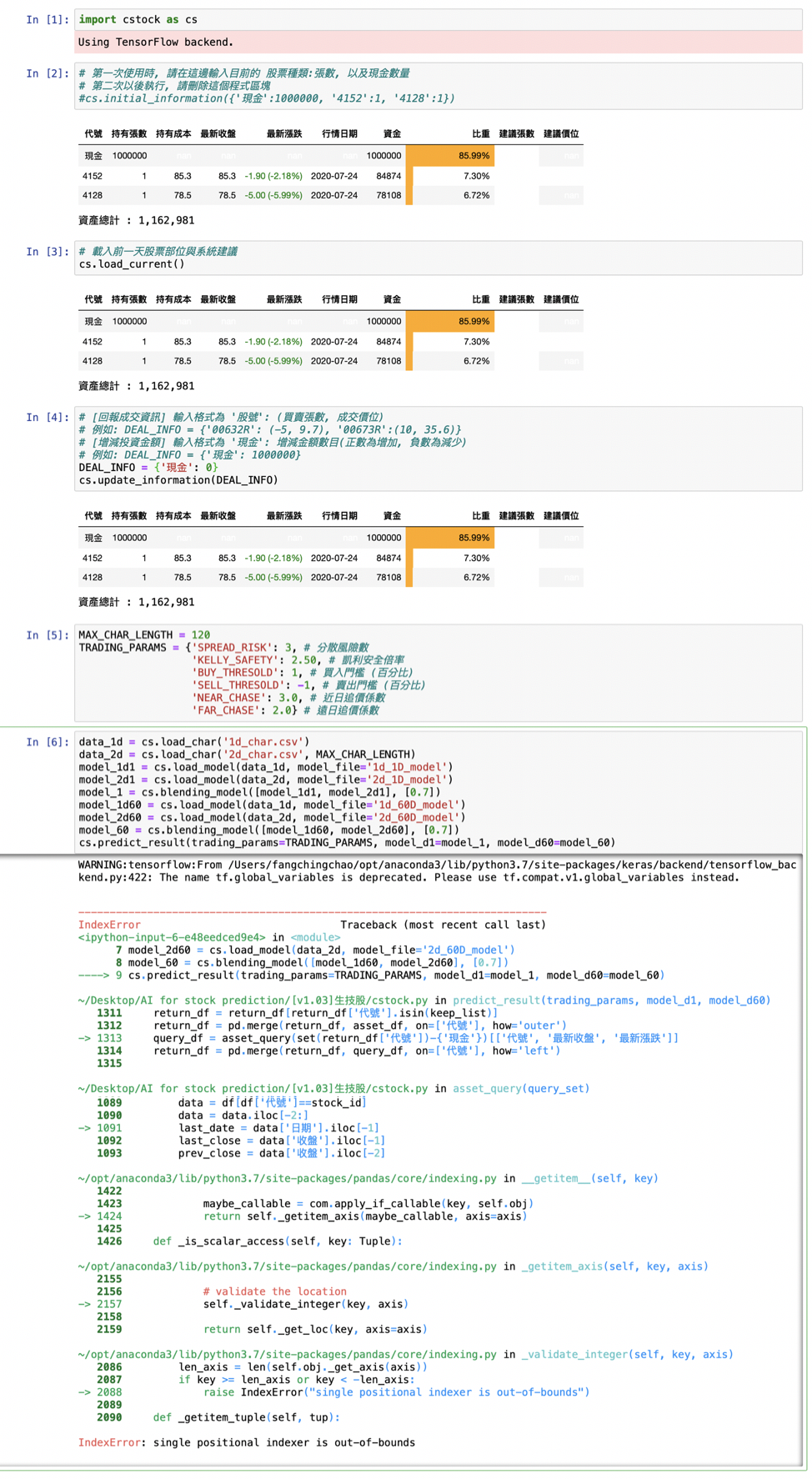 Part3_Daily_Forecast出現Indexerror: Single Positional Indexer Is Out-Of-Bounds?  - Cupoy