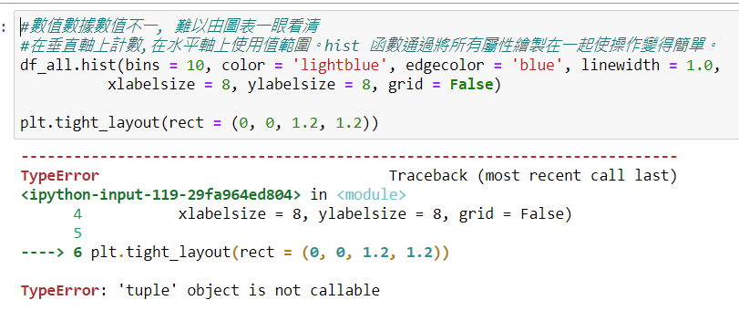 請問出現此種報錯要如何解決'Tuple' Object Is Not Callable - Cupoy